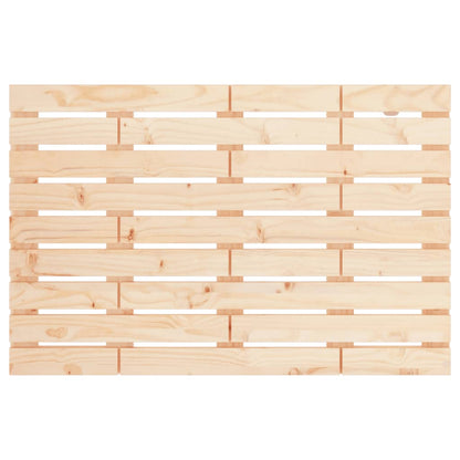 Wall Headboard 106x3x63 cm Solid Wood Pine