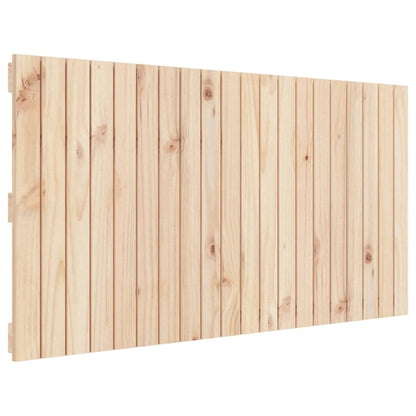 Wall Headboard 127.5x3x60 cm Solid Wood Pine