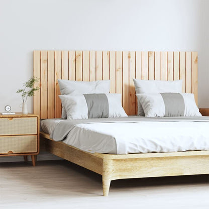 Wall Headboard 159.5x3x60 cm Solid Wood Pine