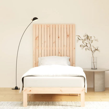 Wall Headboard 95.5x3x110 cm Solid Wood Pine