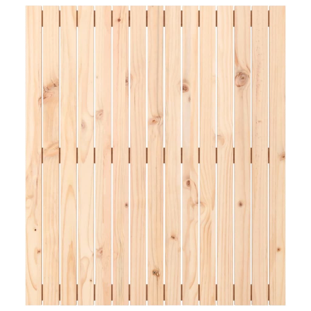 Wall Headboard 95.5x3x110 cm Solid Wood Pine