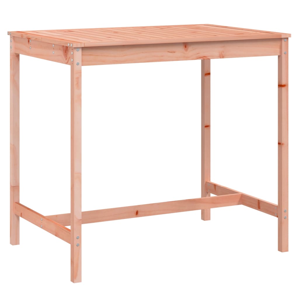 Garden Table 121x82.5x110 cm Solid Wood Douglas