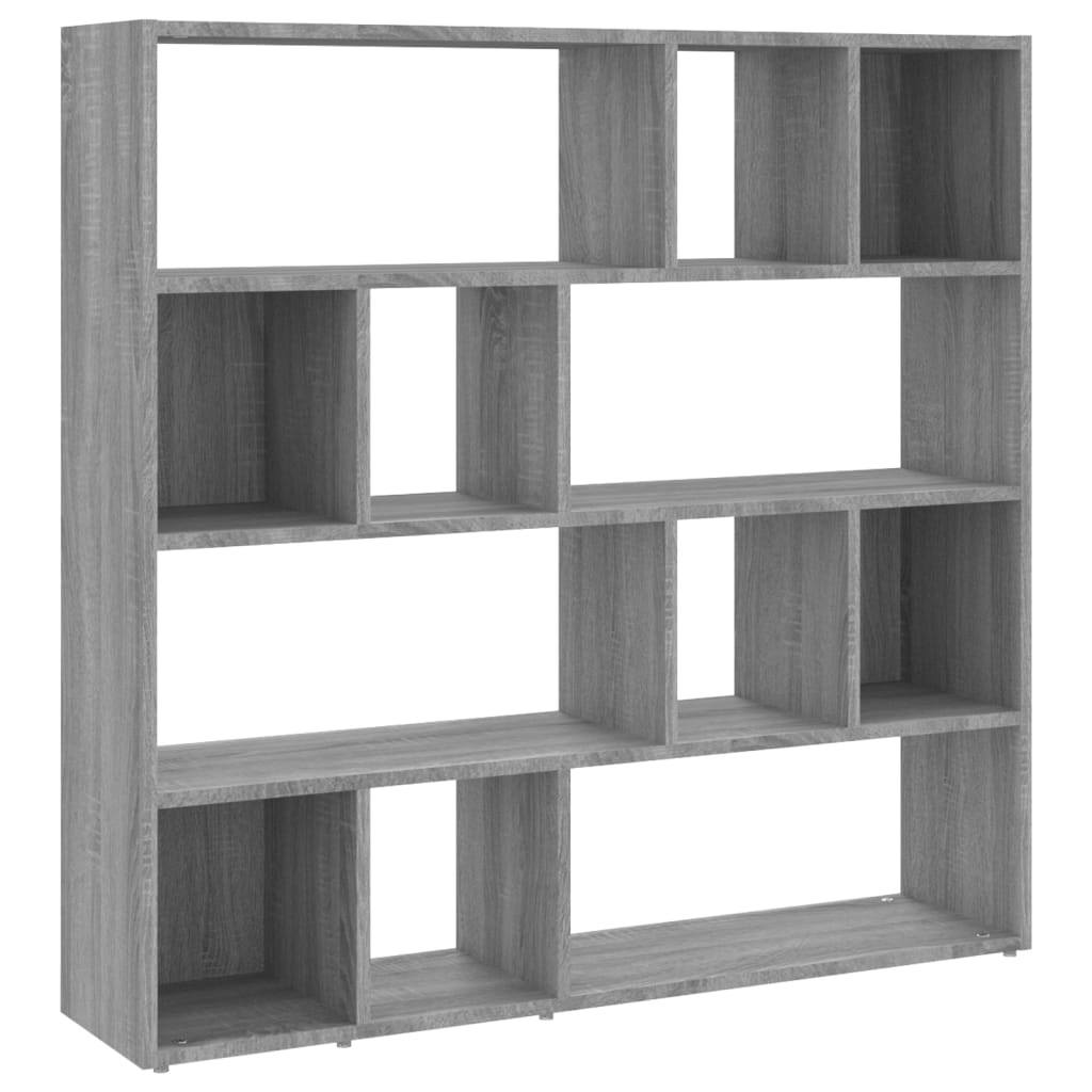 Book Cabinet/Room Divider Grey Sonoma 105x24x102 cm