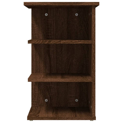 Side Cabinet Brown Oak 35x35x55 cm Engineered Wood