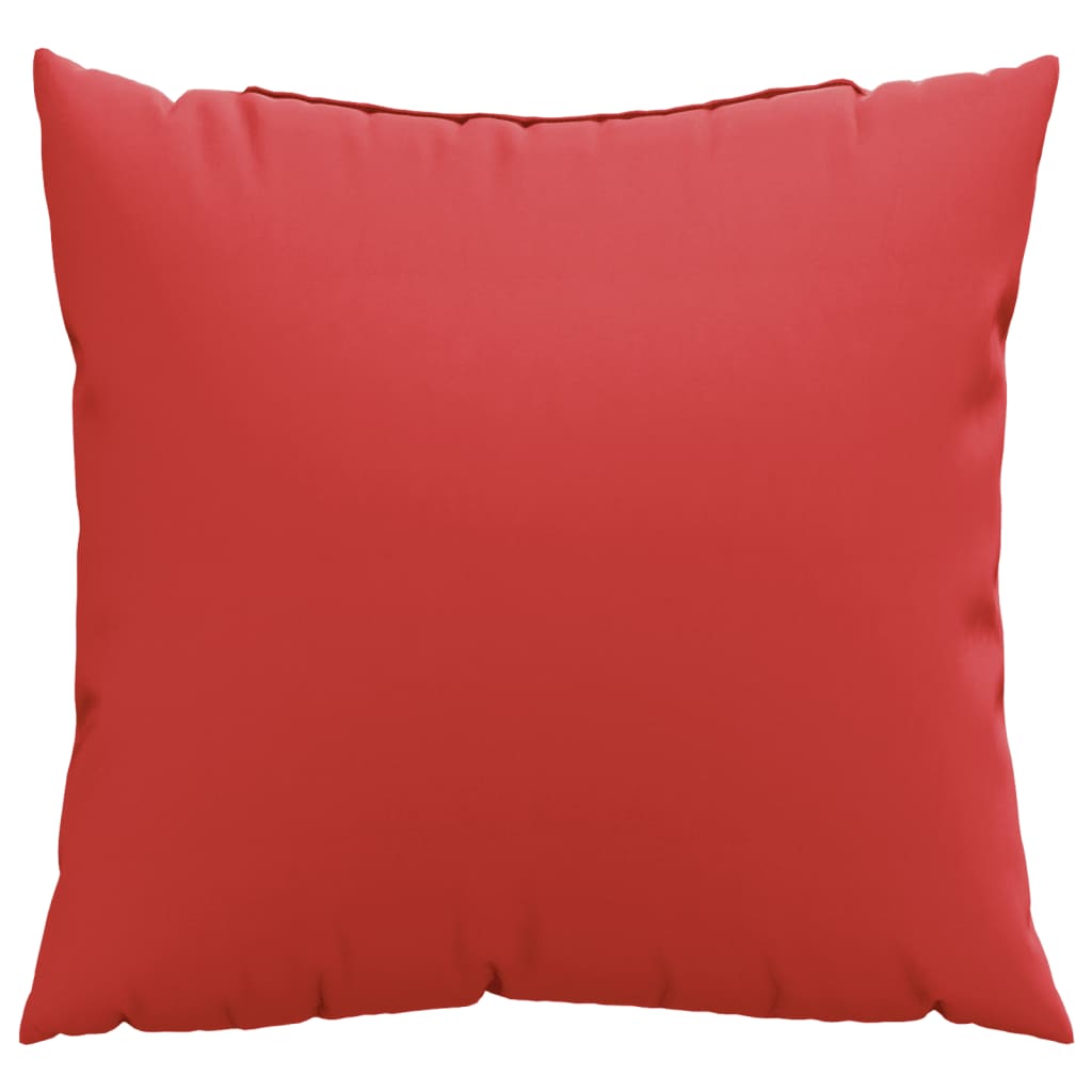 Sofa Cushions 4 pcs Red 40x40 cm Fabric