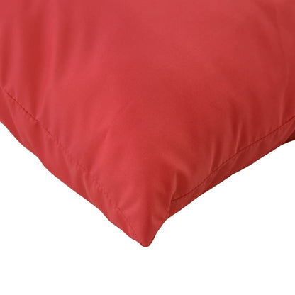 Sofa Cushions 4 pcs Red 40x40 cm Fabric