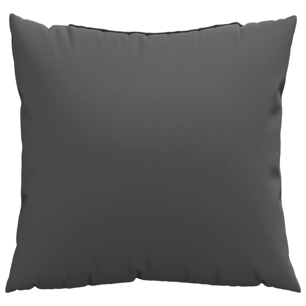 Sofa Cushions 4 pcs Anthracite 50x50 cm Fabric