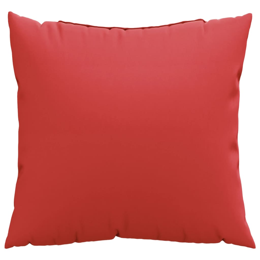 Sofa Cushions 4 pcs Red 50x50 cm Fabric