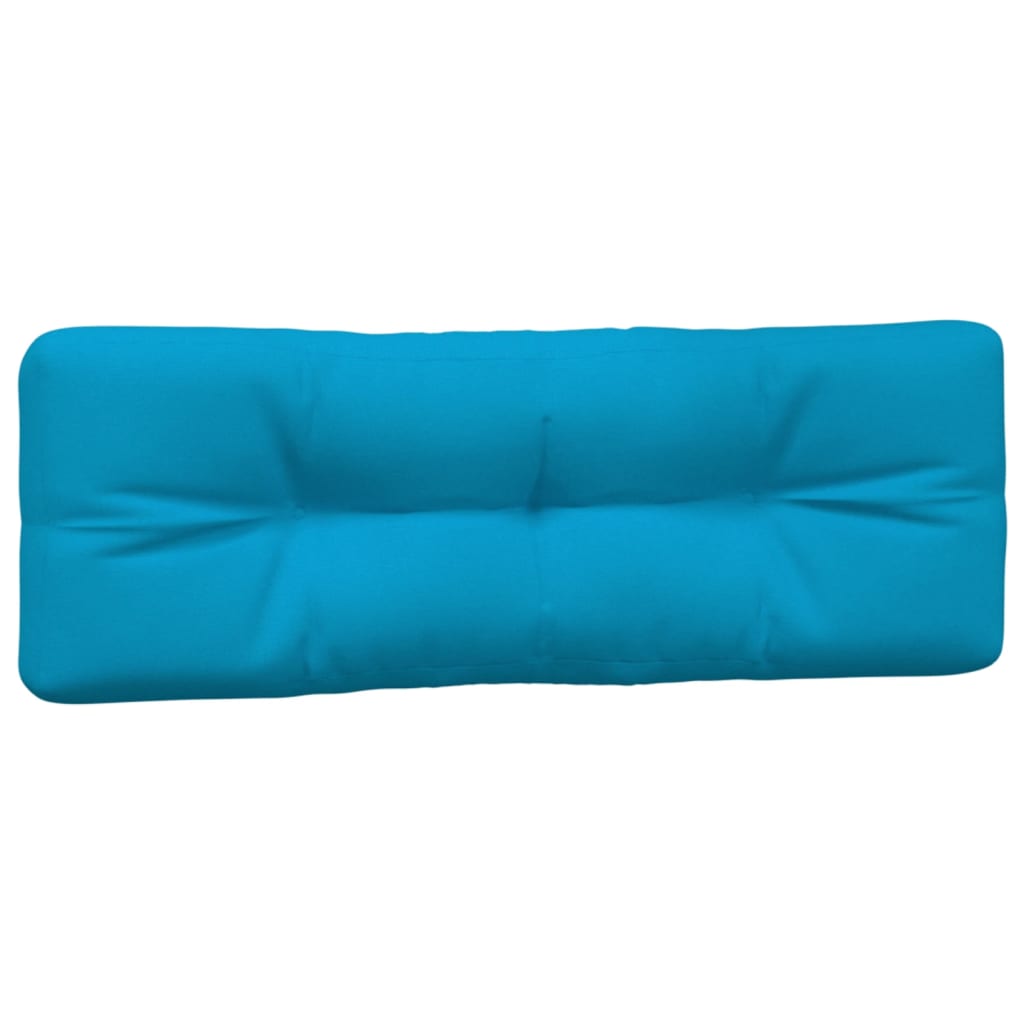 Pallet Cushions 5 pcs Blue Fabric