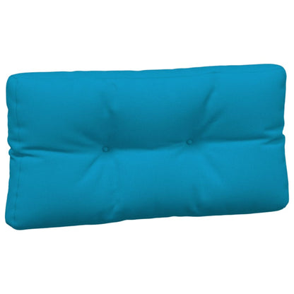 Pallet Cushions 5 pcs Blue Fabric