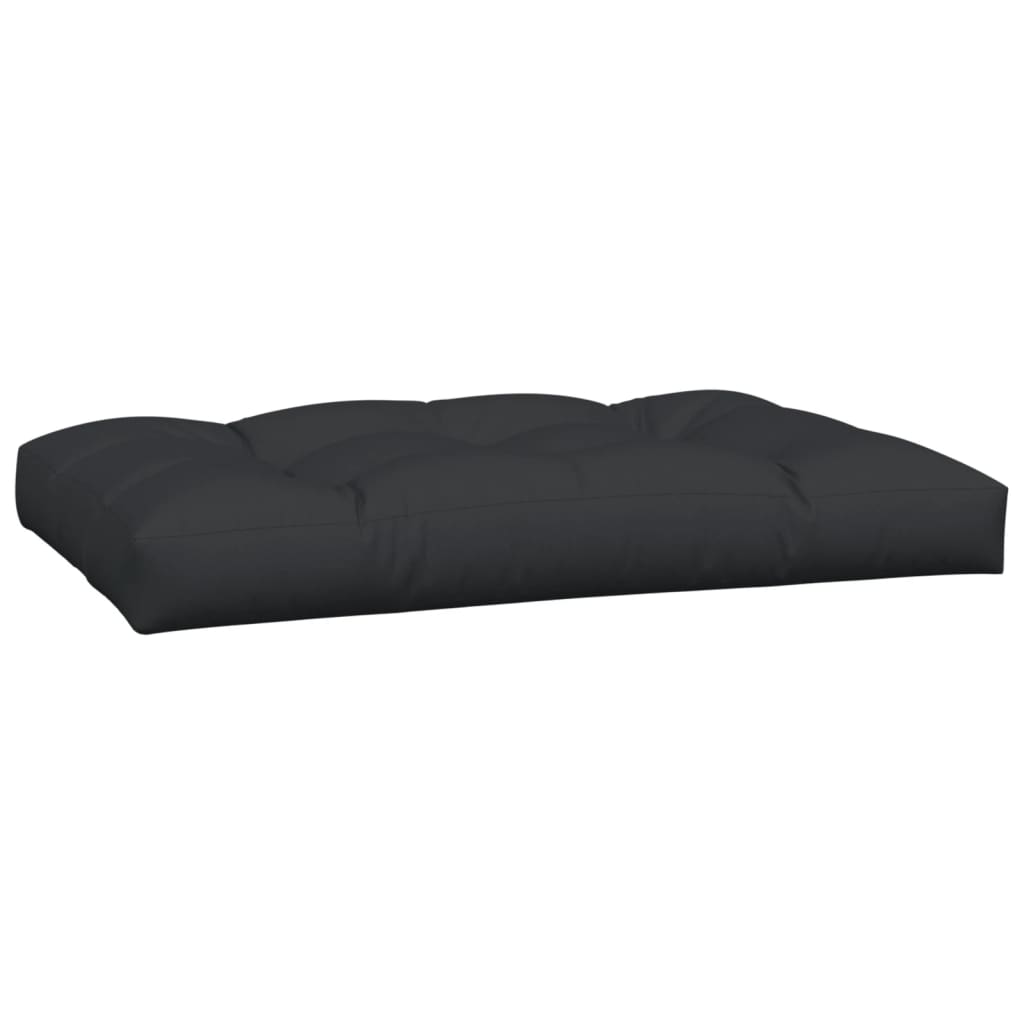 Pallet Cushions 5 pcs Black Fabric