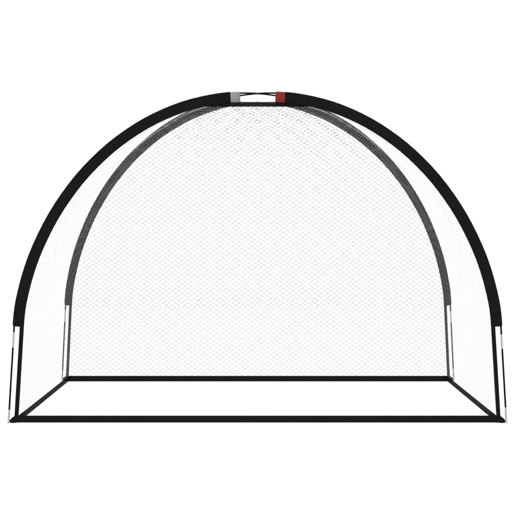 Golf Practice Net Black 300x150x210 cm Polyester