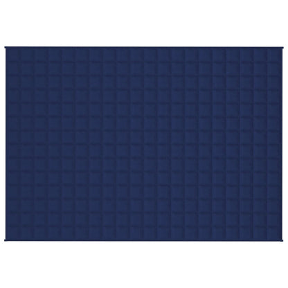 Weighted Blanket Blue 135x200 cm Single 10 kg Fabric