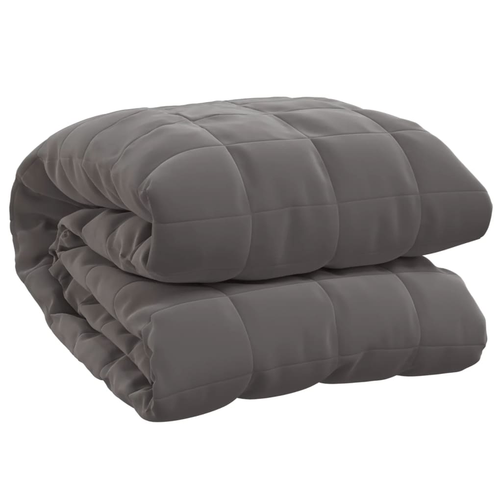 Weighted Blanket Grey 200x220 cm 9 kg Fabric