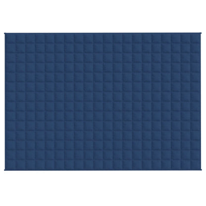 Weighted Blanket Blue 140x200 cm Single 6 kg Fabric