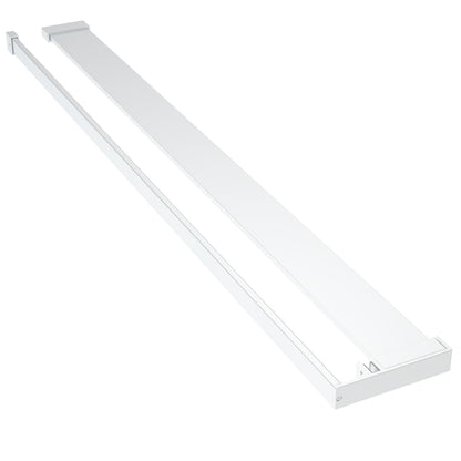 Shower Shelf for Walk-in Shower Wall Chrome 80 cm Aluminium