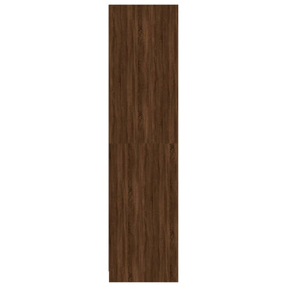 Wardrobe Brown Oak 100x50x200 cm Engineered Wood