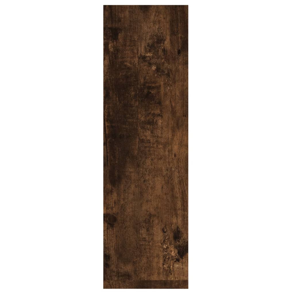 Wall Shelves 2 pcs Smoked Oak 50x15x50 cm Engineered Wood