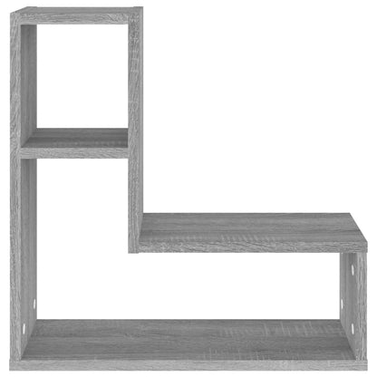 Wall Shelves 2 pcs Grey Sonoma 50x15x50 cm Engineered Wood