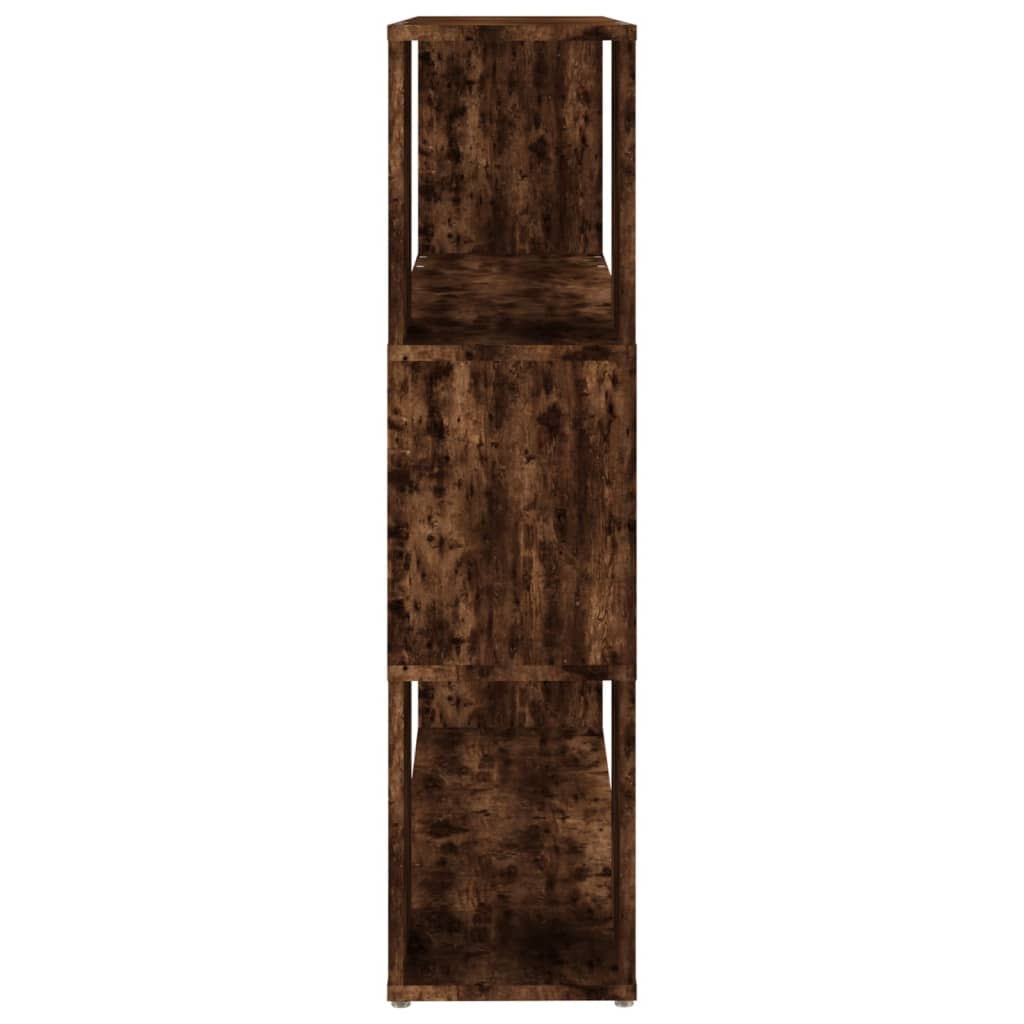 Book Cabinet/Room Divider Smoked Oak 100x24x94 cm