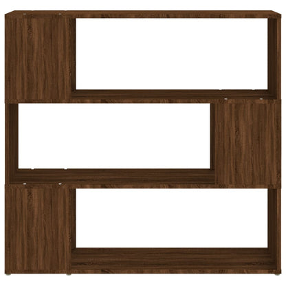 Book Cabinet/Room Divider Brown Oak 100x24x94 cm