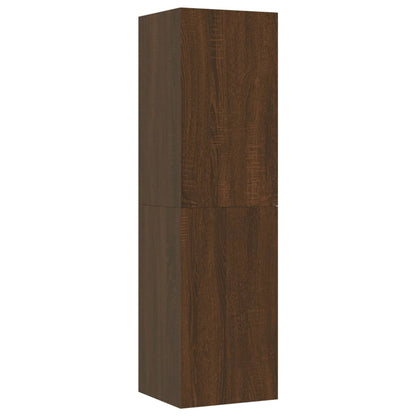 Wall-mounted TV Cabinet Brown Oak 30.5x30x110 cm