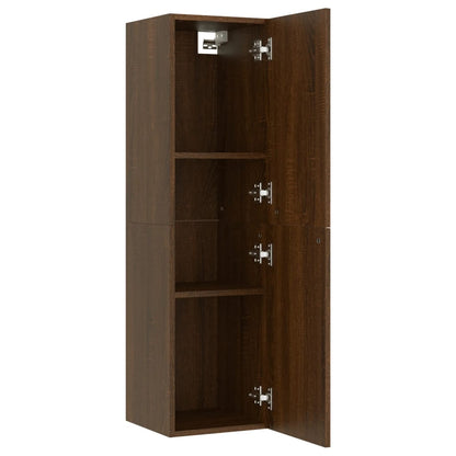 Wall-mounted TV Cabinet Brown Oak 30.5x30x110 cm