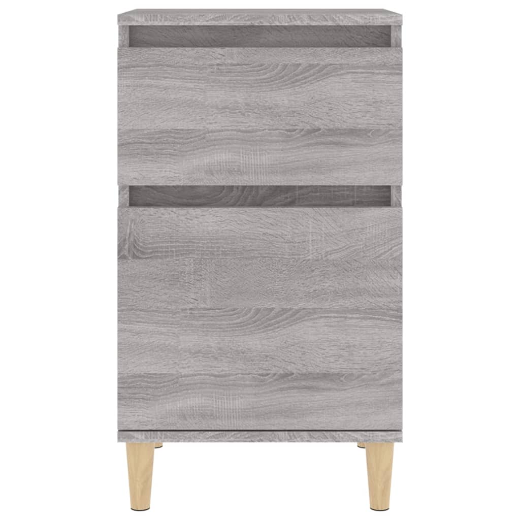 Bedside Cabinet Grey Sonoma 40x35x70 cm