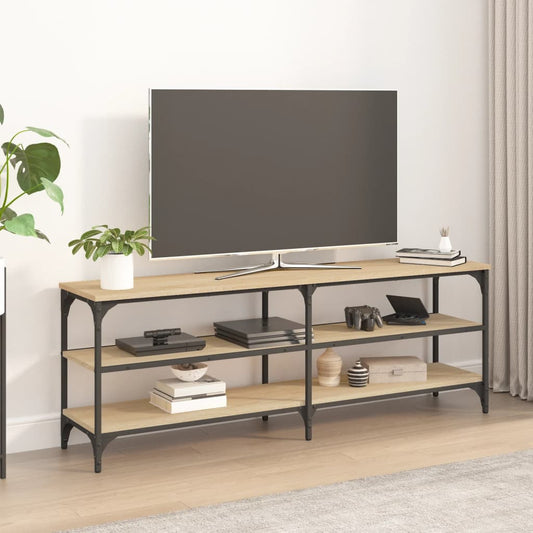 TV Cabinet Sonoma Oak 140x30x50 cm Engineered Wood