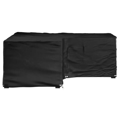 L-Shaped Garden Furniture Cover 12 Eyelets 185x185x70 cm