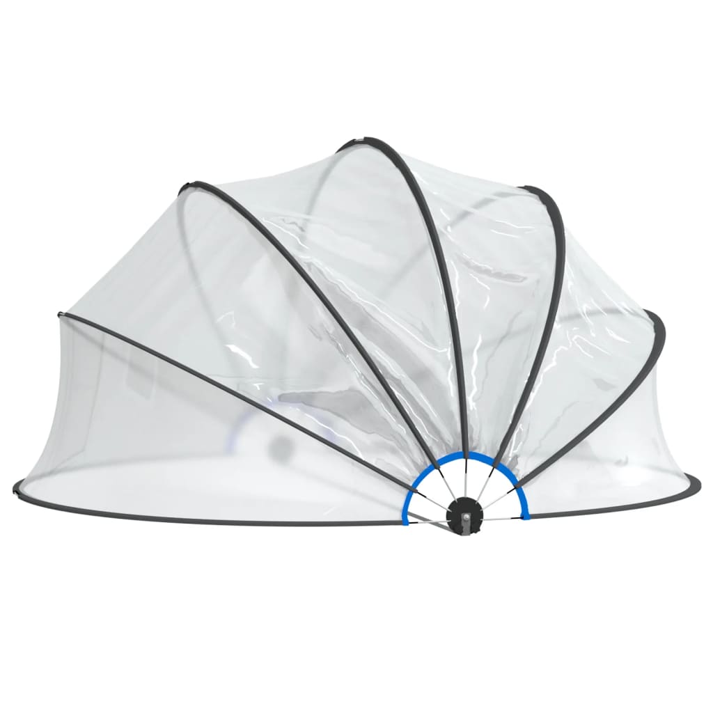 Pool Dome Round 376x188 cm PVC