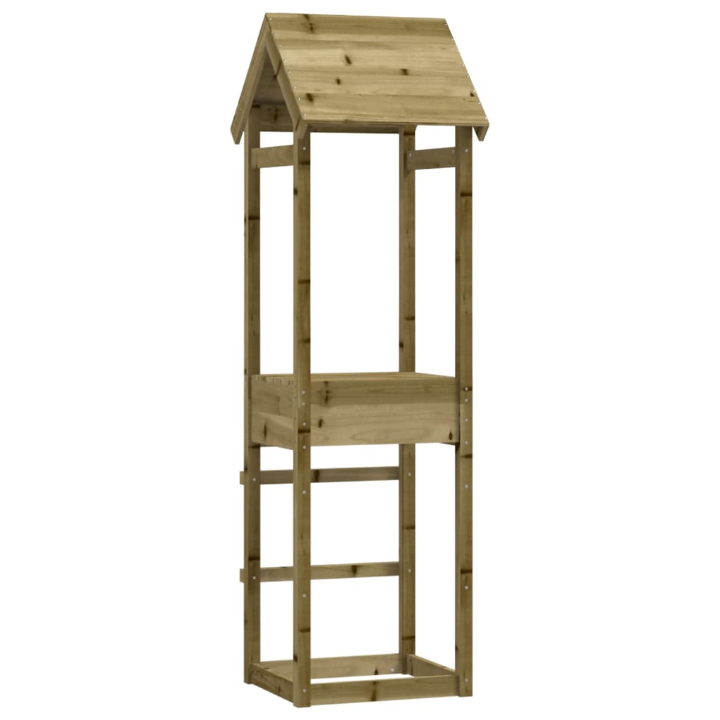 Play Tower 53x46.5x194 cm Impregnated Wood Pine