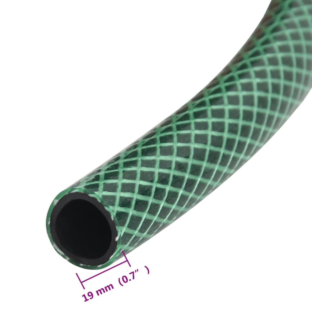 Garden Hose Green 0.75" 50 m PVC