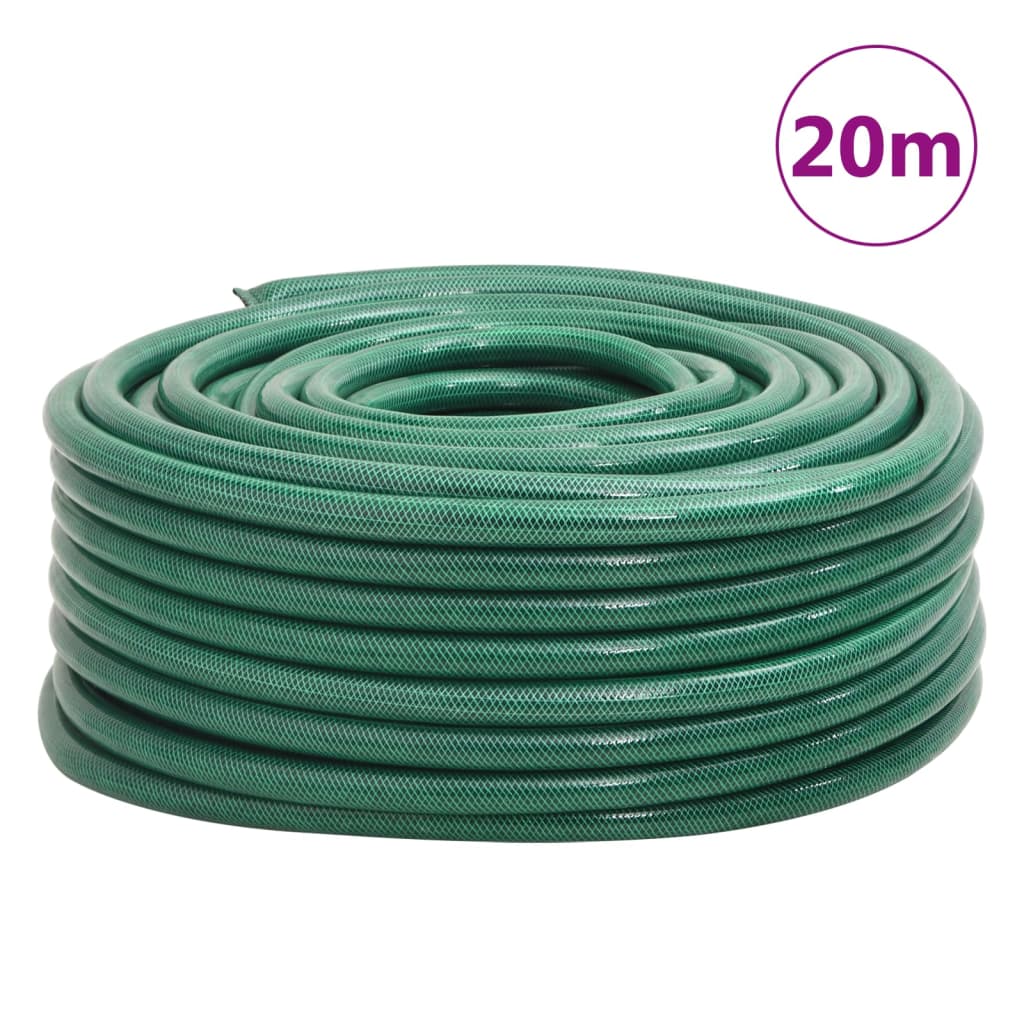 Garden Hose Green 1" 20 m PVC