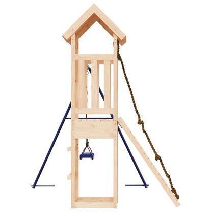 Outdoor Playset Solid Wood Pine