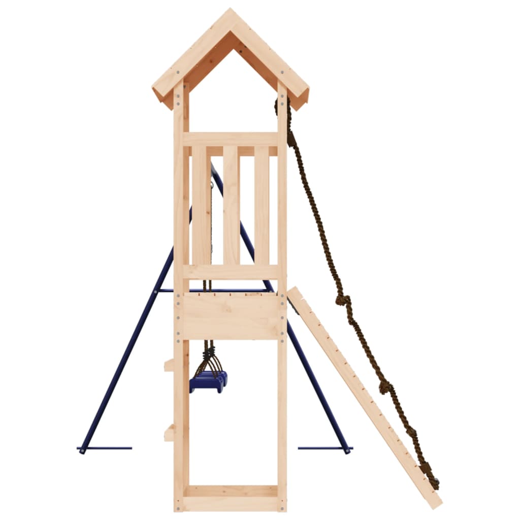 Outdoor Playset Solid Wood Pine