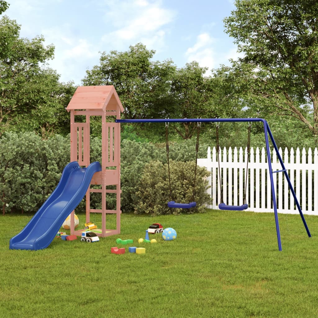 Outdoor Playset Solid Wood Douglas