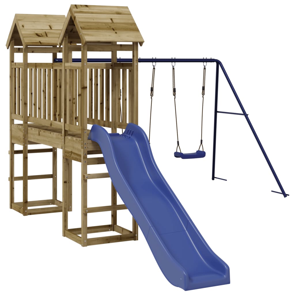 Outdoor Playset Impregnated Wood Pine