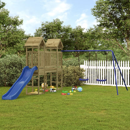 Outdoor Playset Impregnated Wood Pine