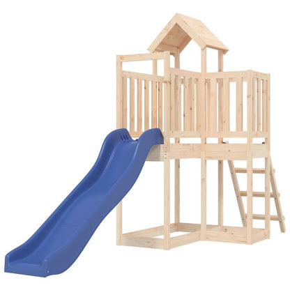 Outdoor Playset Solid Wood Pine