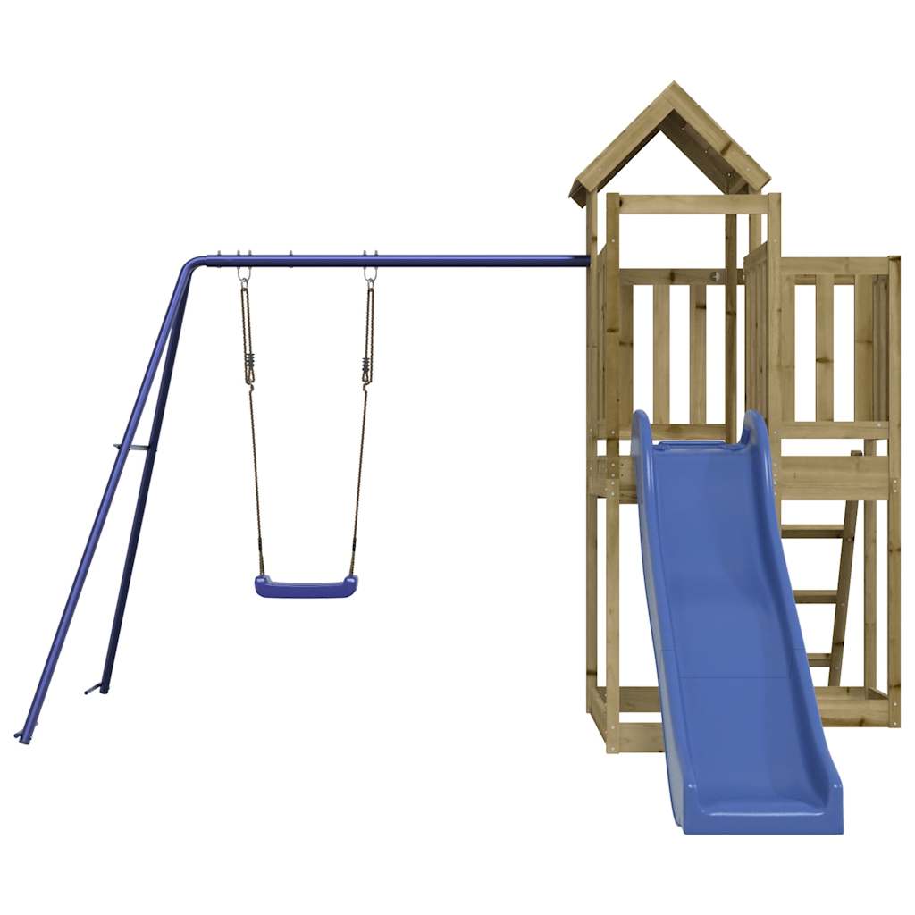 Outdoor Playset Impregnated Wood Pine