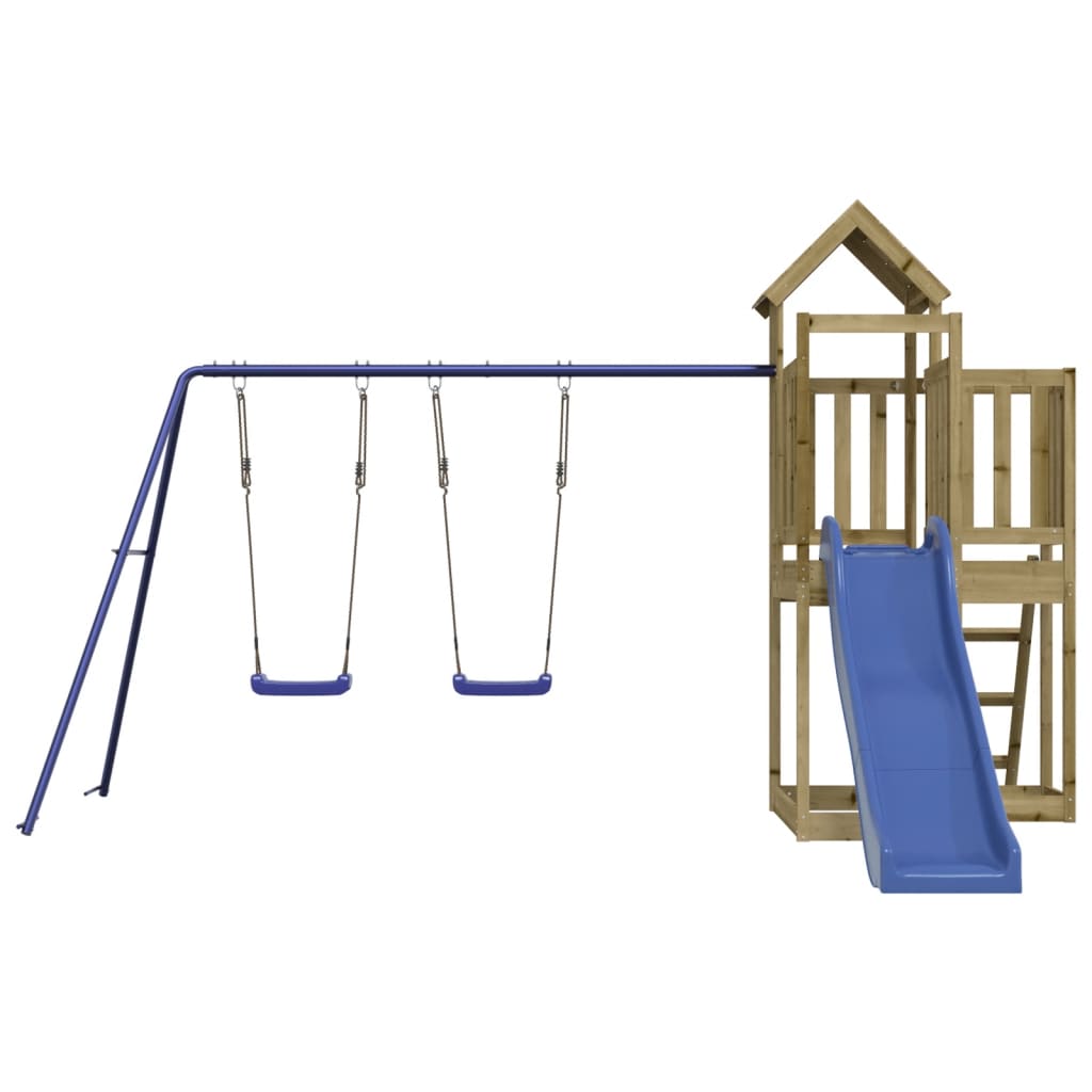 Outdoor Playset Impregnated Wood Pine