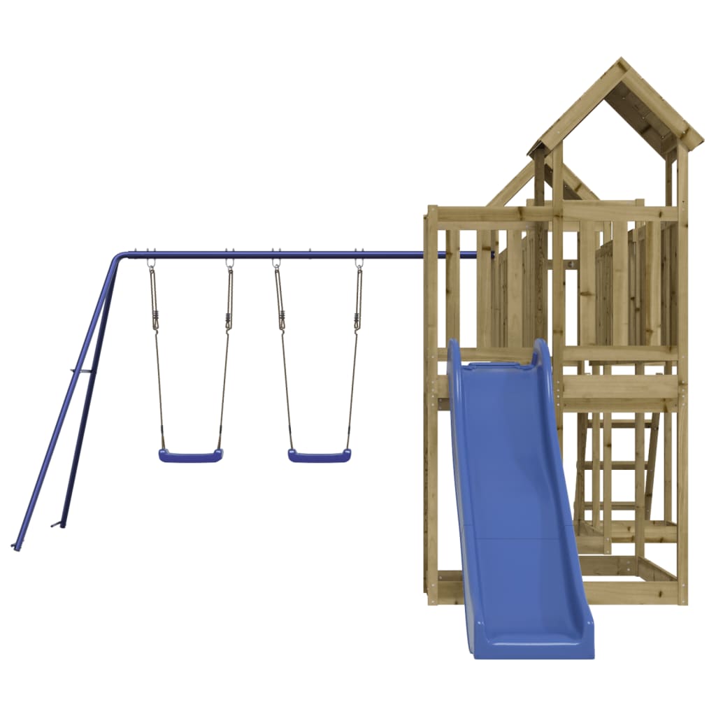 Outdoor Playset Impregnated Wood Pine