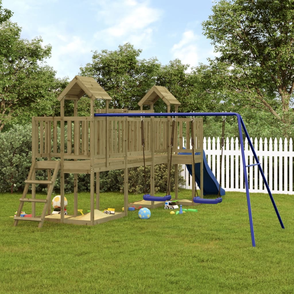 Outdoor Playset Impregnated Wood Pine