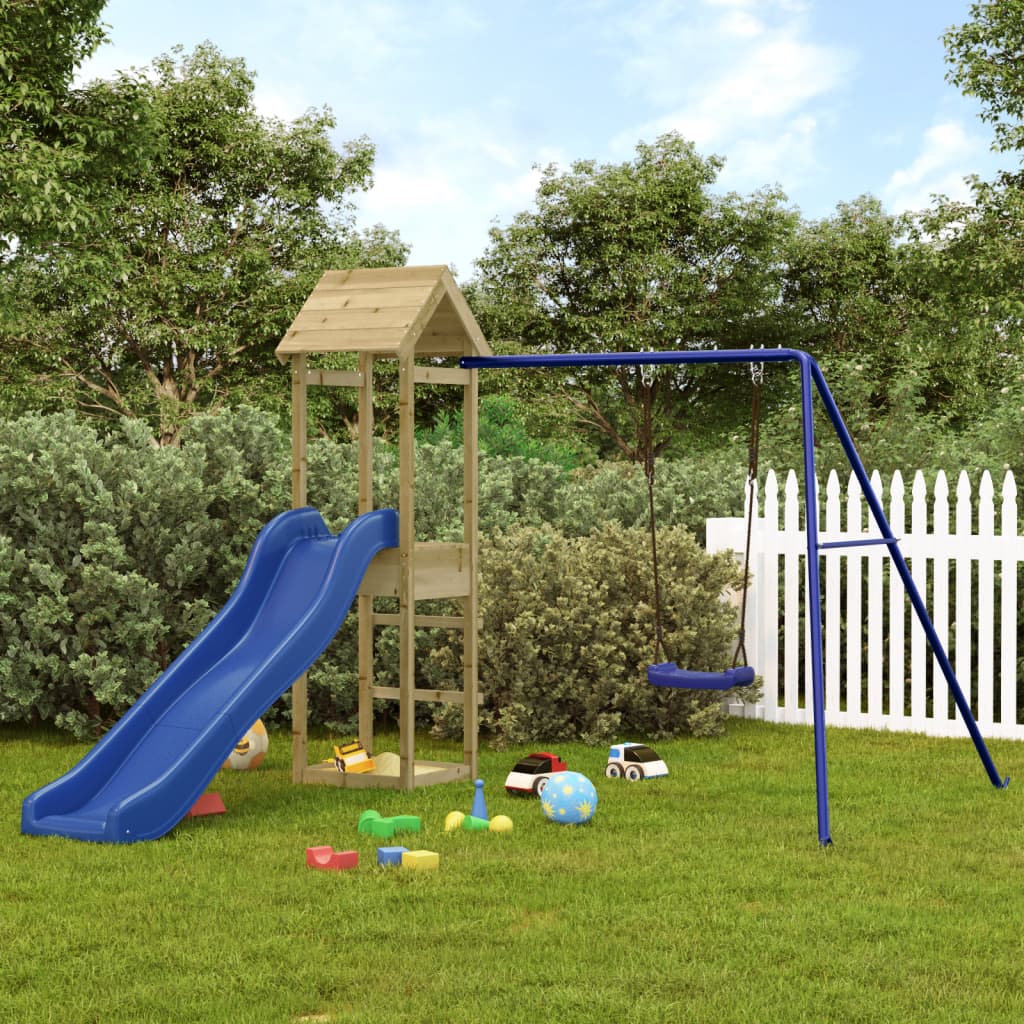 Outdoor Playset Impregnated Wood Pine