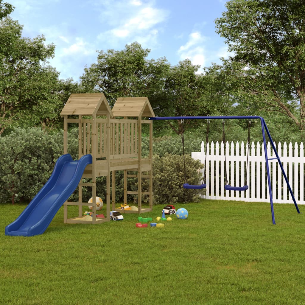 Outdoor Playset Impregnated Wood Pine