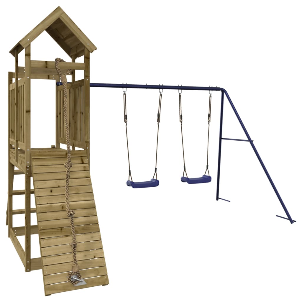 Outdoor Playset Impregnated Wood Pine