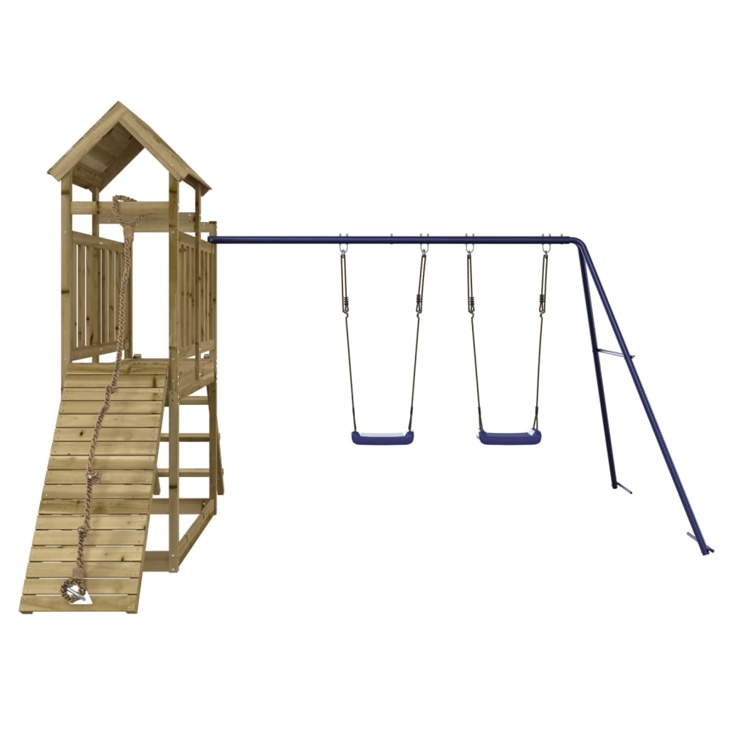 Outdoor Playset Impregnated Wood Pine