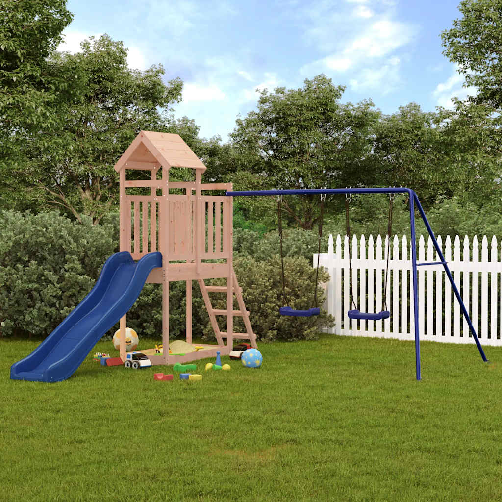 Outdoor Playset Solid Wood Douglas