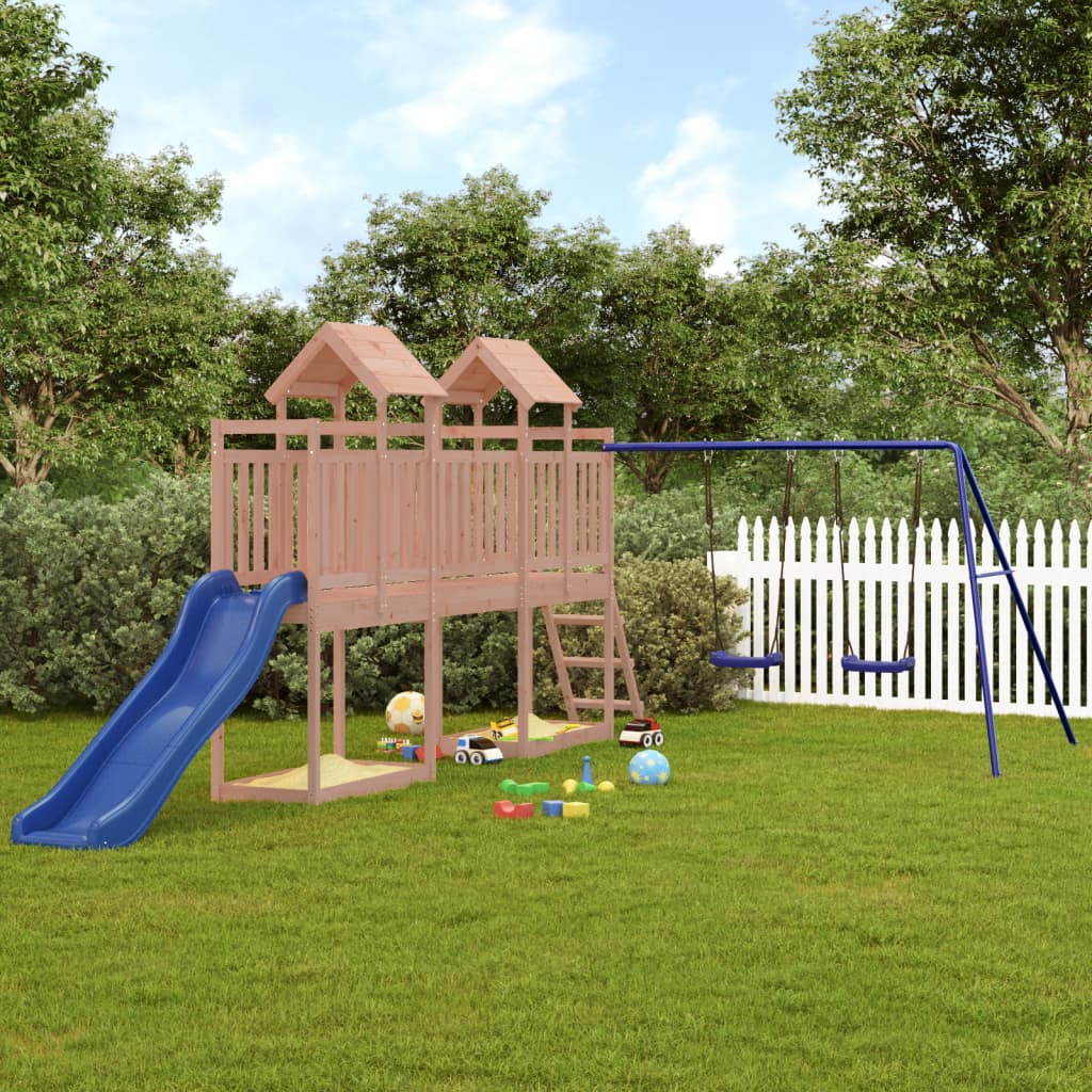 Outdoor Playset Solid Wood Douglas